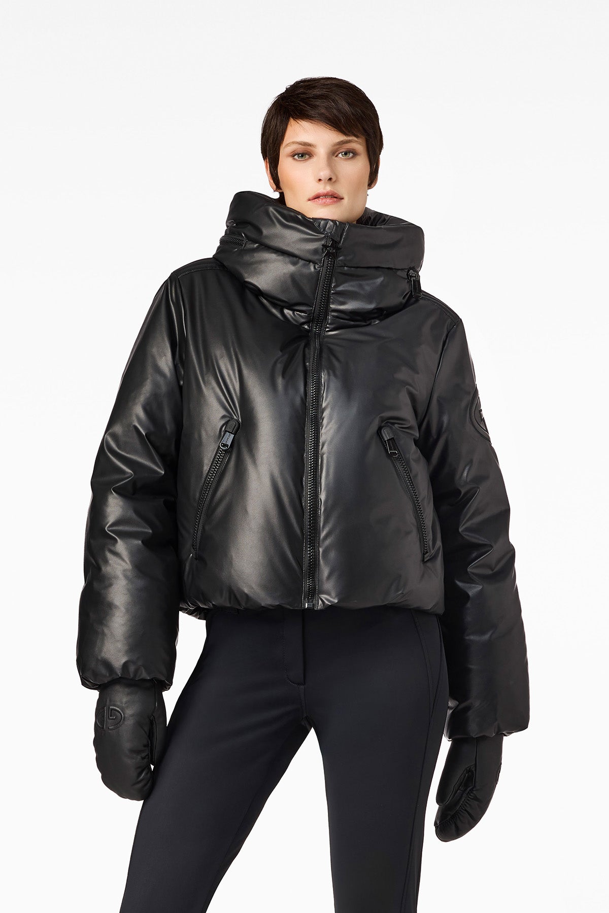 NERO ski jacket Black view 1