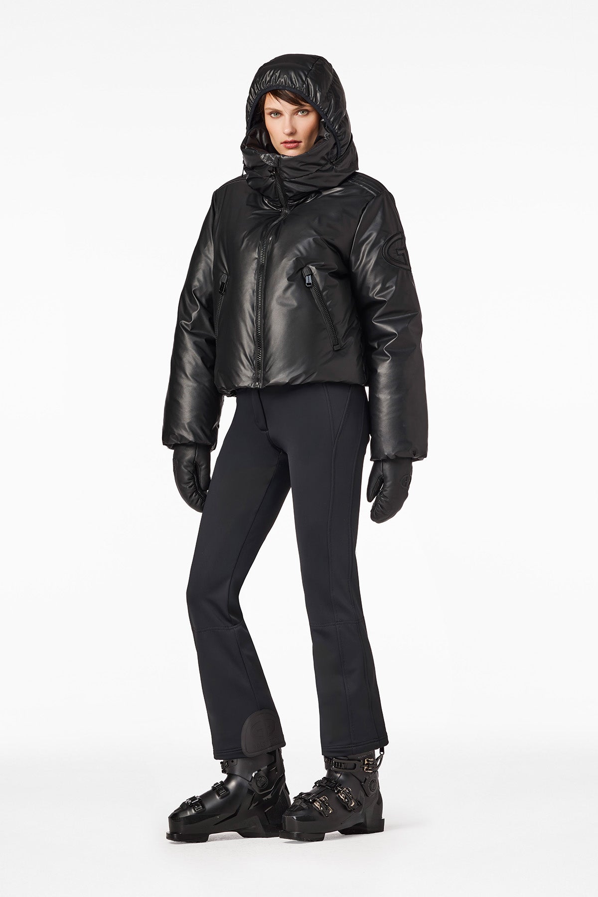 NERO ski jacket Black view 3