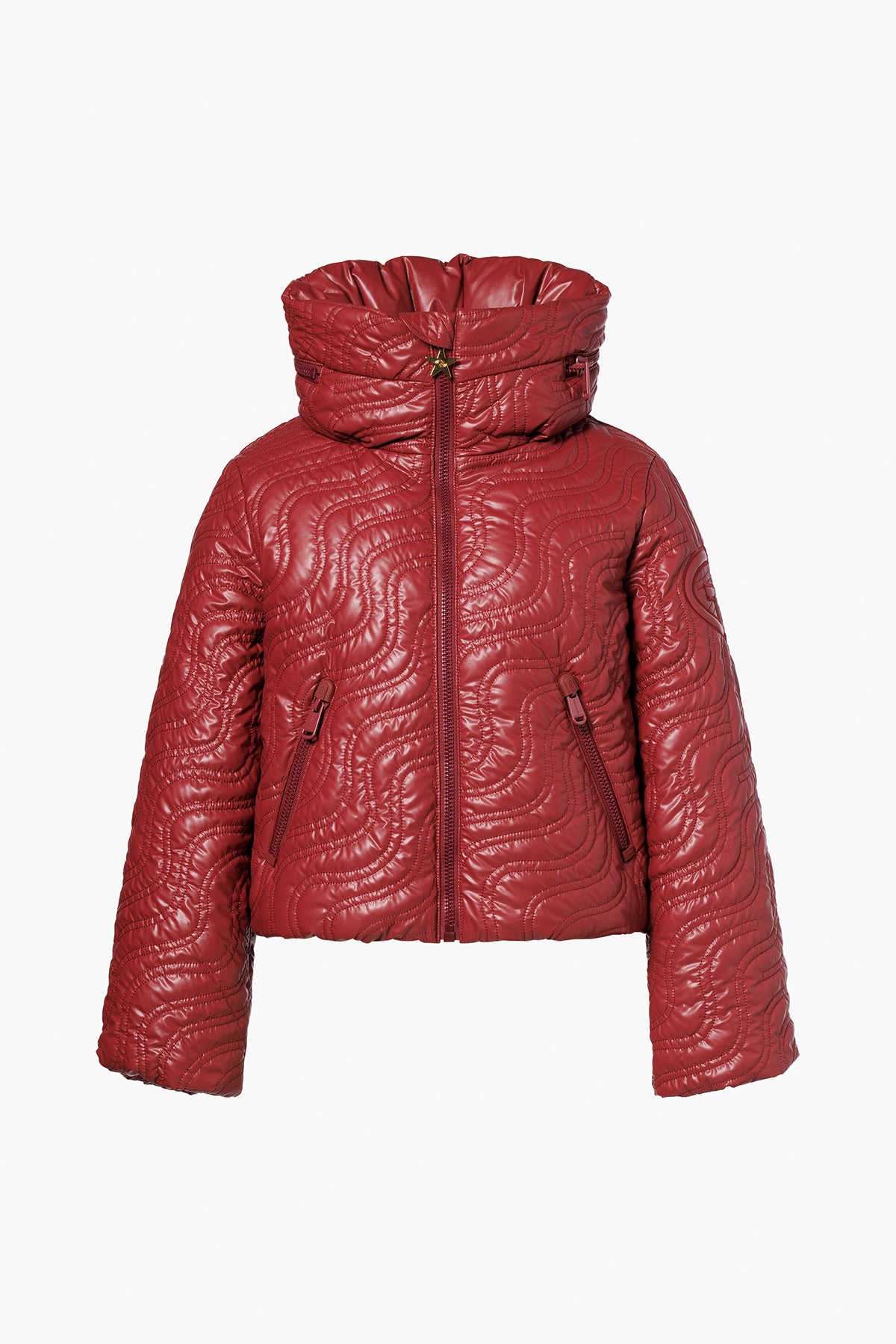 SOLARIA ski jacket Red view 4