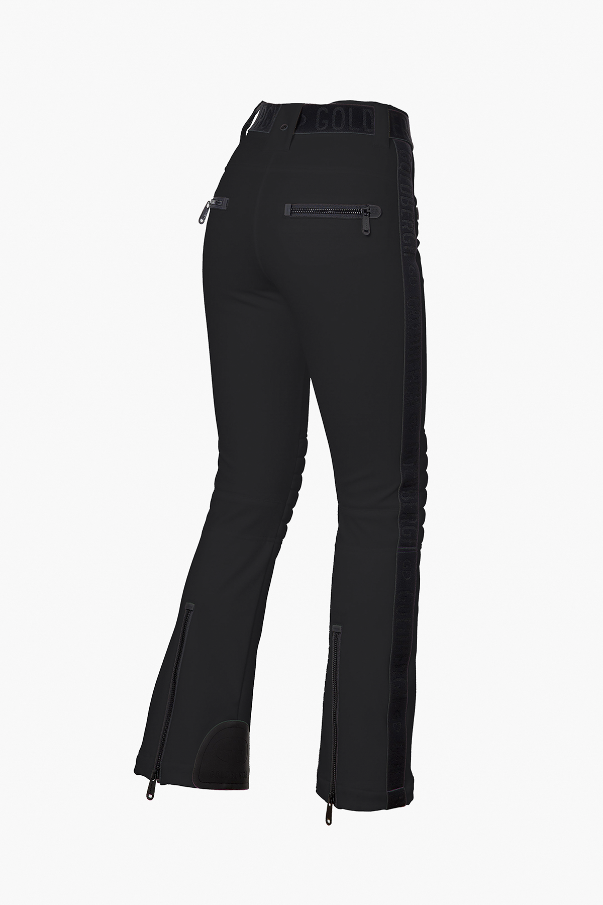 SLALOM LONG ski pants Black view 4